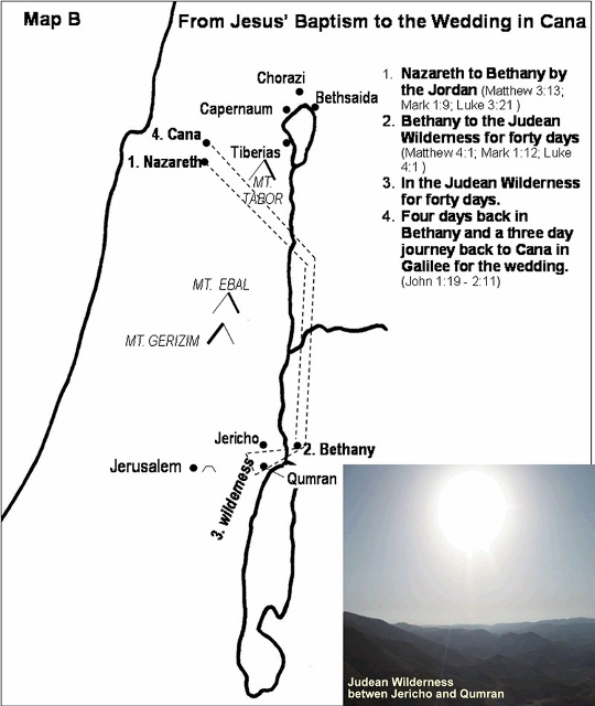 Jesus Baptism and Wilderness